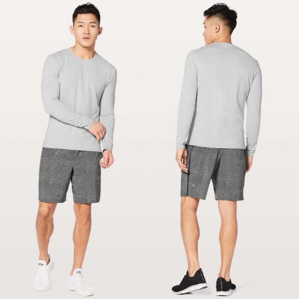 Lululemon Silver Drysense Mesh Long Sleeve